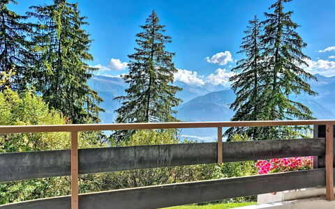 Yuca B Apt. 28: Himmel, Bjergrige Landskabsformer, Bjergkæde, Skov, Hill Station, Lærk, Kam, Alps, Dal