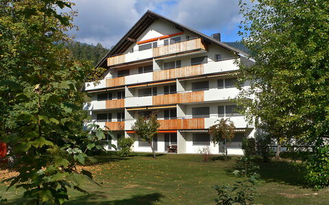 Laax 105: Bygning, Plante, Sky, Himmel, Vindue, Træ, Land Lot, Hus, Urban Design, Kvarter