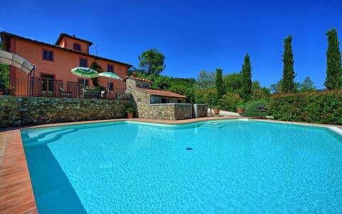 Casa Scopeti: Svømmepøl, Ejendom, Ejendom, Bygning, Hus, Estate, Azure, Vand, Villa, Fritid