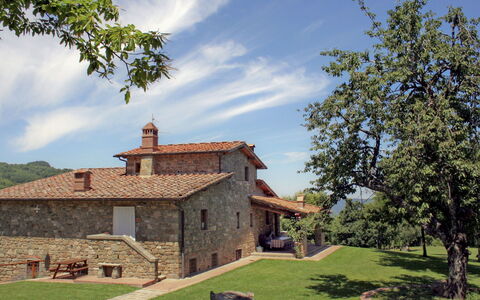 Greve in Chianti 840: Ejendom, Hus, Træ, Bygning, Sommerhus, Himmel, Landdistrikt, Stuehus, Arkitektur, Hjem