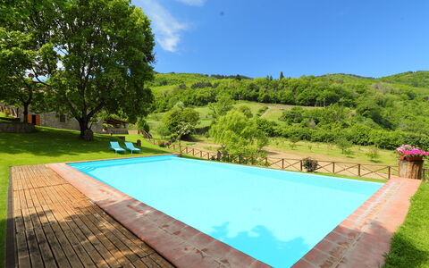 Greve in Chianti 840: Vand, Plante, Himmel, Ejendom, Svømmepøl, Grøn, Sky, Natur, Azure, Træ