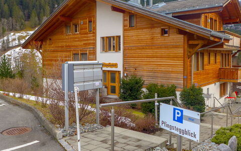 Chalet Pfingsteggblick: Plante, Vindue, Bygning, Træ, Hus, Træ, Hældning, Land Lot, Kvarter, Sommerhus