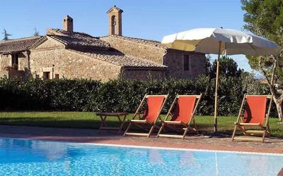 Villa San Filippo - Montalcino, Toscana, Italien - Sant'antimo