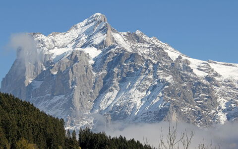 Chalet Shangri la: Bjergrige Landskabsformer, Bjerg, Bjergkæde, Kam, Massif, Ødemark, Alps, Topmøde, Himmel