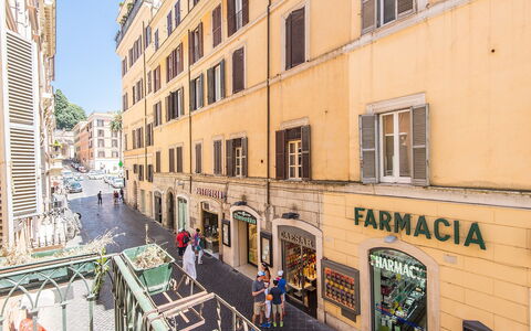 Spanish Steps: Byområde, Kvarter, Bygning, Gade, Stad, City, Arkitektur, Blandet Brug, Hovedstadsområde, Menneskelig Bosættelse
