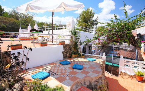 Casa Gran Sorolla: Ejendom, Ejendom, Svømmepøl, Hjem, Hus, Bygning, Ferie, Backyard, Gårdhave, Himmel