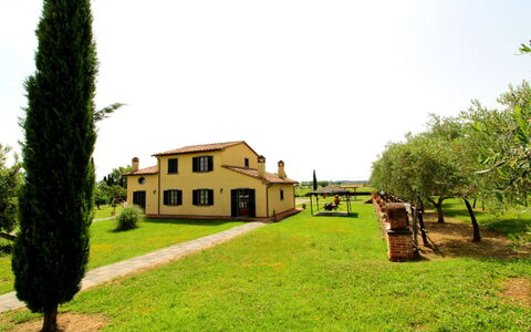 Podere Marcigliano: Himmel, Plante, Ejendom, Bygning, Natur, Vindue, Land Lot, Træ, Hus, Græs