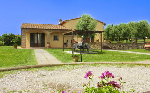 Podere Marcigliano: Have, Sommerhus, Stuehus, Skygge, Landscaping, Estate, Gård, Backyard, Stenmur, Hacienda