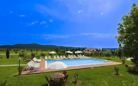Podere Marcigliano: Have, Sommerhus, Stuehus, Skygge, Landscaping, Estate, Gård, Backyard, Stenmur, Hacienda