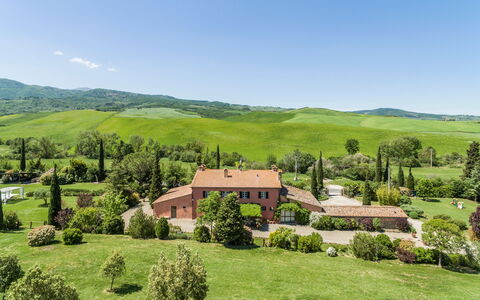 Villa Castiglione: Land Lot, Landdistrikt, Estate, Stuehus, Have, Landscaping, Eng, Plantation, Lawn, Hacienda