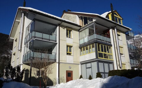 Blackenmattli: Himmel, Bygning, Vindue, Sne, Hus, Hældning, Plante, Træ, Facade