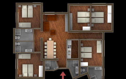 Sölden 510: Arkitektur, Etage, Værelse, Hus, Indretning, Bygning, Lejlighed