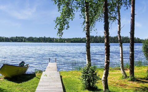 Alakitkajärvi, Takkusalmi: Træ, Sne, Sommerhus, Vinter, Tag, Hjem, Fryser, Bjælkehytte, Sidespor, Hældning