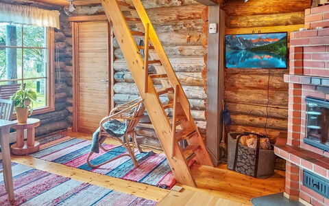 Alakitkajärvi, Takkusalmi: Træ, Sne, Sommerhus, Vinter, Tag, Hjem, Fryser, Bjælkehytte, Sidespor, Hældning