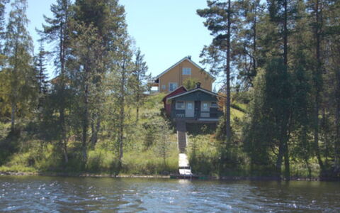 Sänkelä: Træ, Vinter, Sne, Hjem, Sommerhus, Fryser, Sidespor, Bjælkehytte, Is