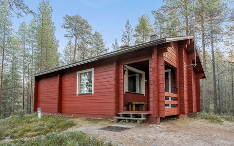 Viipusjärvi 12: Træ, Sommerhus, Bjælkehytte, Skov, Skur, Garden Bygninger, Lærk, Woodland, Bejdse
