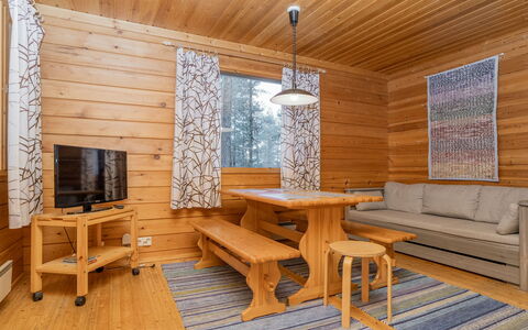 Viipusjärvi 12: Træ, Sommerhus, Bjælkehytte, Skov, Skur, Garden Bygninger, Lærk, Woodland, Bejdse