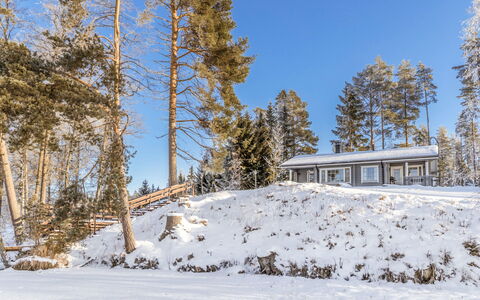 Iltarusko: Træ, Afdeling, Vinter, Sne, Arkitektur, Hjem, Hus, Sommerhus, Fryser, Lærk