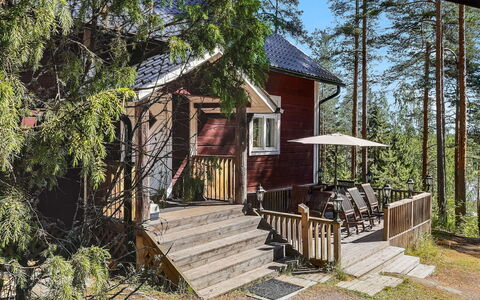 Piilutupa: Træ, Sne, Vinter, Sommerhus, Fryser, Hjem, Bjælkehytte, Lærk, Sidespor
