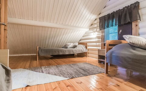 Haaparanta: Træ, Sommerhus, Bjælkehytte, Skov, Skur, Garden Bygninger, Lærk, Woodland, Bejdse