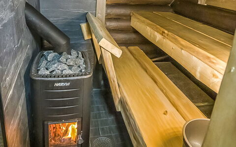 Haaparanta: Træ, Sommerhus, Bjælkehytte, Skov, Skur, Garden Bygninger, Lærk, Woodland, Bejdse