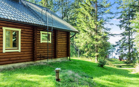 Aurinkolahti: Træ, Sne, Vinter, Sommerhus, Fryser, Hjem, Bjælkehytte, Lærk, Sidespor
