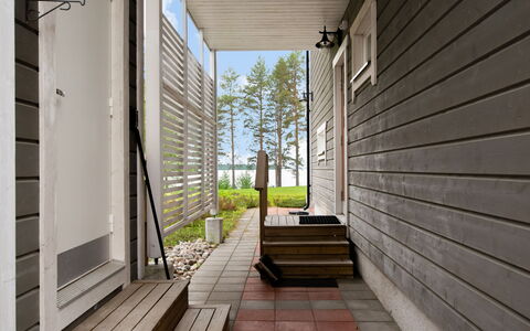 Paltamon Golfhovi a (Sis. 2 Golf Pelioikeutta): Træ, Sne, Vinter, Sommerhus, Fryser, Hjem, Bjælkehytte, Lærk, Sidespor