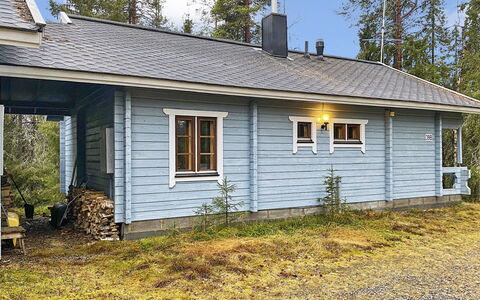 Uolevintie 39B: Træ, Sommerhus, Bjælkehytte, Skov, Skur, Garden Bygninger, Lærk, Woodland, Bejdse