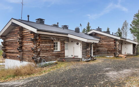 Revonaapa B13: Træ, Vinter, Sne, Hjem, Sommerhus, Fryser, Sidespor, Bjælkehytte, Is