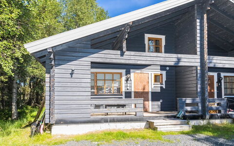 Ruka-Linkki 3A: Træ, Sne, Sommerhus, Vinter, Tag, Hjem, Fryser, Bjælkehytte, Sidespor, Hældning