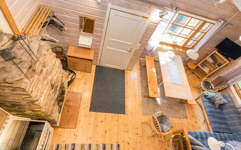 Ruka-Linkki 3A: Græs, Hus, Sommerhus, Land Lot, Hjem, Estate, Lawn, Sidespor, Stuehus, Veranda