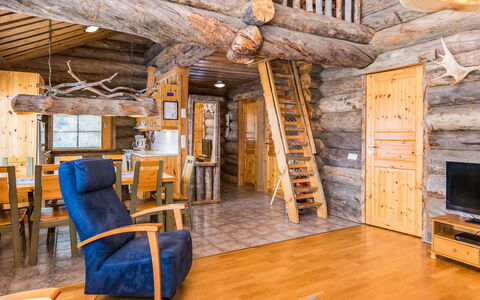 Kelokieppi: Træ, Sommerhus, Bjælkehytte, Skov, Skur, Garden Bygninger, Lærk, Woodland, Bejdse