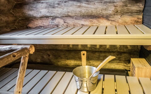 Rukajoiku 1: Træ, Sommerhus, Bjælkehytte, Skov, Skur, Garden Bygninger, Lærk, Woodland, Bejdse