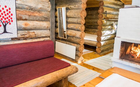 Retkietappi Honkapirtti: Træ, Sommerhus, Bjælkehytte, Skov, Skur, Garden Bygninger, Lærk, Woodland, Bejdse