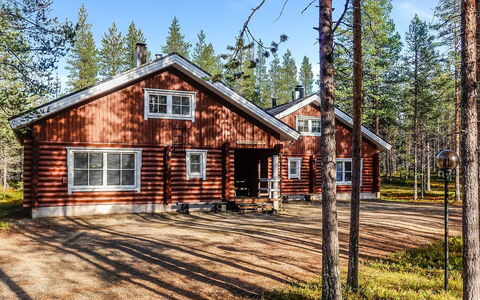 Kiepinkulma a: Træ, Sommerhus, Bjælkehytte, Skov, Skur, Garden Bygninger, Lærk, Woodland, Bejdse