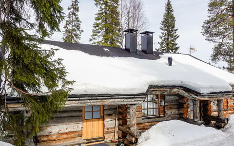 Kelo-Ville: Træ, Sne, Vinter, Sommerhus, Fryser, Hjem, Bjælkehytte, Lærk, Sidespor
