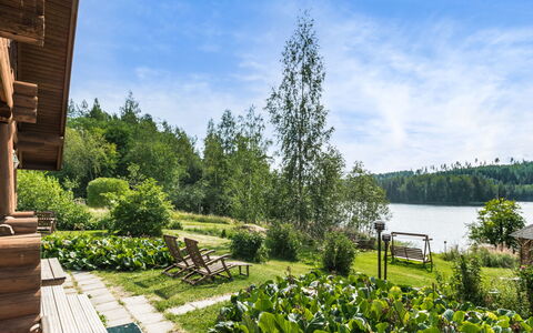 Koivupiha: Træ, Vinter, Sne, Hjem, Sommerhus, Fryser, Sidespor, Bjælkehytte, Is
