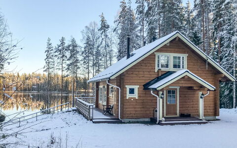 Inkeri: Træ, Sne, Vinter, Sommerhus, Fryser, Hjem, Bjælkehytte, Lærk, Sidespor