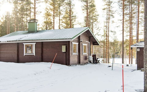 Aittolahti 2: Træ, Sommerhus, Bjælkehytte, Skov, Skur, Garden Bygninger, Lærk, Woodland, Bejdse