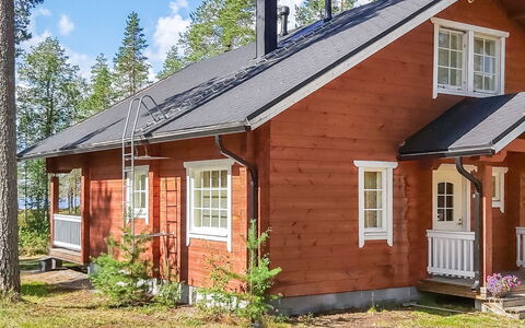 Graniitti 3: Træ, Sommerhus, Bjælkehytte, Skov, Skur, Garden Bygninger, Lærk, Woodland, Bejdse