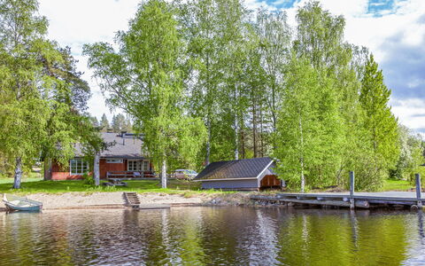 Ettone: Træ, Sne, Vinter, Sommerhus, Fryser, Hjem, Bjælkehytte, Lærk, Sidespor