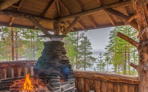 Huljakka: Træ, Sne, Vinter, Sommerhus, Fryser, Hjem, Bjælkehytte, Lærk, Sidespor