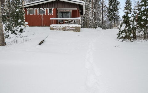 Lepikko: Træ, Sne, Sommerhus, Vinter, Tag, Hjem, Fryser, Bjælkehytte, Sidespor, Hældning