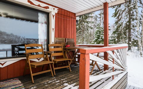 Lepikko: Træ, Sne, Sommerhus, Vinter, Tag, Hjem, Fryser, Bjælkehytte, Sidespor, Hældning