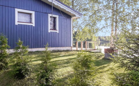 Rantala: Træ, Sommerhus, Bjælkehytte, Skov, Skur, Garden Bygninger, Lærk, Woodland, Bejdse