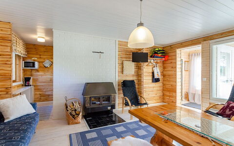 Jussinlahti, Vaikon Loma 6: Træ, Sommerhus, Sidespor, Bjælkehytte, Bejdse, Hårdttræ, Planke, Tømmer, Naturmateriale, Garden Bygninger