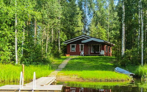 Kuusela: Træ, Sne, Vinter, Sommerhus, Fryser, Hjem, Bjælkehytte, Lærk, Sidespor