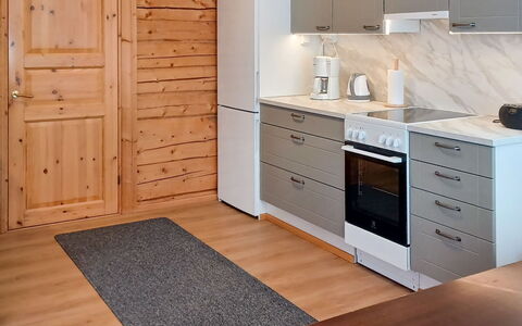 Pellervo: Gulvbelægning, Etage, Trægulve, Træ, Indretning, Møbel, Cabinetry, Køkken Apparat, Køkken, Større Bandage