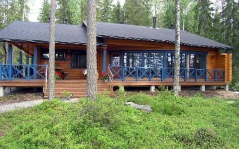 Mustikka: Træ, Sne, Vinter, Sommerhus, Fryser, Hjem, Bjælkehytte, Lærk, Sidespor