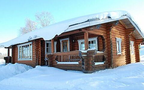 Koivuniemi: Træ, Vinter, Sne, Hjem, Sommerhus, Fryser, Sidespor, Bjælkehytte, Is
